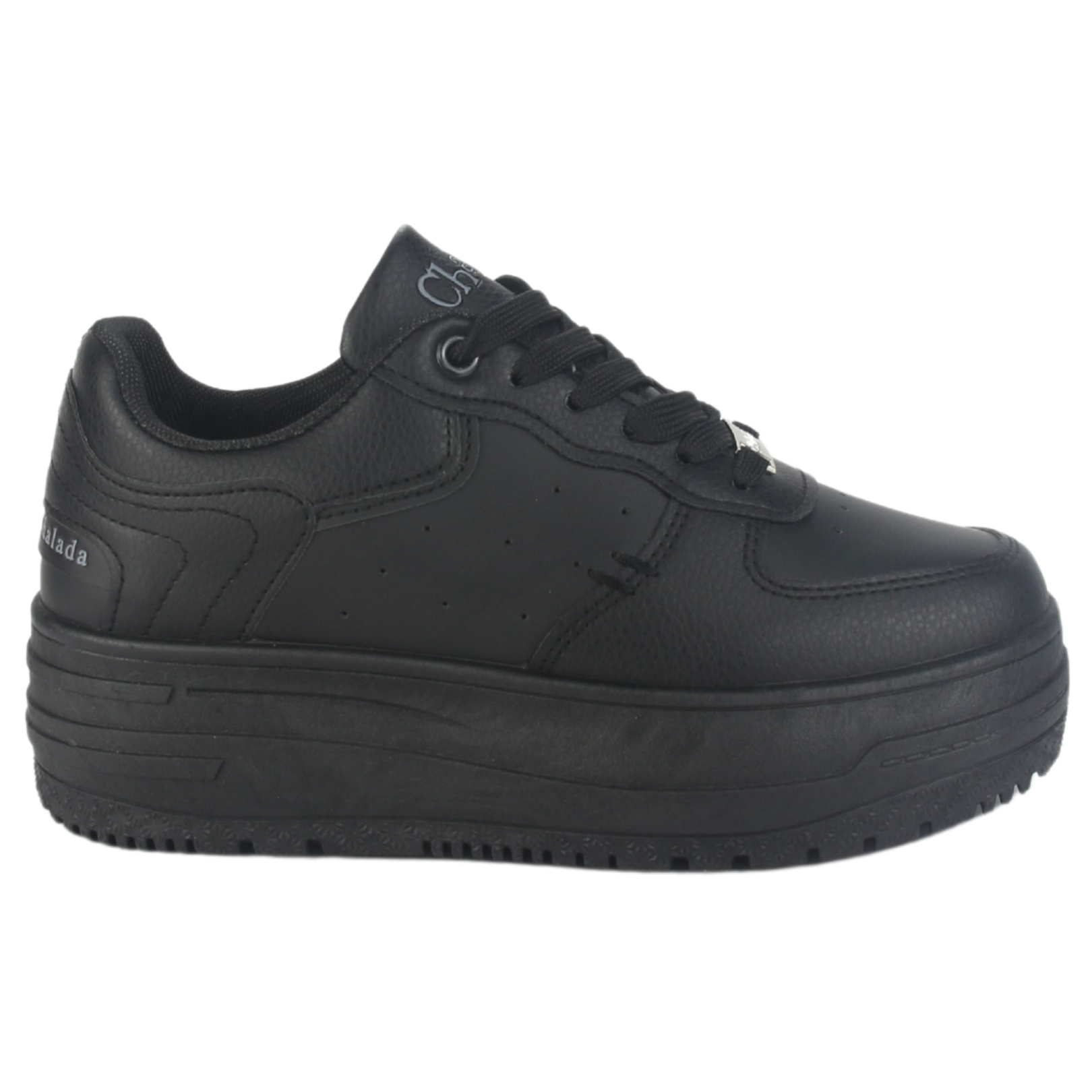 Zapatilla Chalada Mujer Mitsu-3 Negro Urbano
