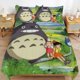 thumbnail image 1 of x428 My Neighbor Totoro Bed Duvet Cover Microfiber Bedding Sets 3D Printed Lightweight 3 Piece Comforter Sets, 1 Duvet Cover And 2 Pillow Shams for Kids Boys Girls 90"x90" jn428, 1 of 5