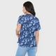 thumbnail image 2 of Polera Mujer Aplicación Macramé Flores Navy Corona, 2 of 5