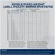 thumbnail image 5 of Barra de ballet Vita Vibe 183 cm de madera, altura fija, 5 of 7