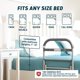 thumbnail image 5 of Barandillas de cama Lunderg para adultos mayores, de seguridad, grandes y con luz, 5 of 6