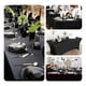 thumbnail image 2 of Mantel Rectangular Mesa Funda Tela Spandex 180*75*75 Evento Color Negro Liso, 2 of 8