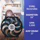thumbnail image 5 of Ventilador Eléctrico Flex‑a‑lite 41 cm S‑Blade Reversible, 5 of 8