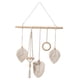 thumbnail image 3 of Tapiz elegante para colgar en , arte de pared de , colgante de flecos con borlas para almacenar flores secas, decoración de en, 3 of 5