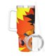 thumbnail image 3 of Dragon Ball Vaso aislado de acero inoxidable con asa, diseño temático, regalo para familia, amigos y fans; incluye pajita y encaja en el portavasos estándar, 40 oz, 3 of 6