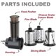 thumbnail image 2 of Accesorio Rallador InnoMoon para Batidora KitchenAid Negro, 2 of 3