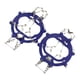 thumbnail image 2 of Tacos De Hielo Crampones Tracción Simple Invierno Hielo Nieve Grips 10 Dientes Blue_L, 2 of 5