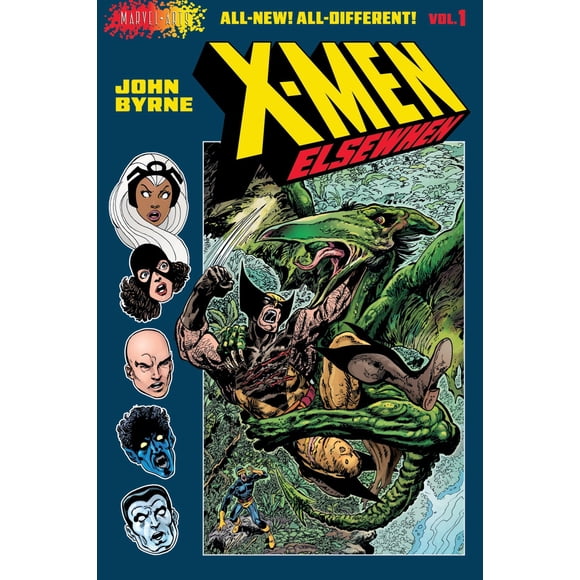 Libro Abrams ComicArts X-Men Elsewhen Vol 1 Novela Gráfica