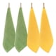 thumbnail image 1 of Toallas faciales de algodón - Toallitas faciales ultra suaves para baño, 35 x 35 cm, paquete de 4, color gris, 1 of 5