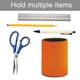 thumbnail image 5 of Garfield-theme Cylinder Pen Holder Pencil Organizer with Flannel Lining PVC Leather Material Cardboard Base for study work 10*8CM, 5 of 6