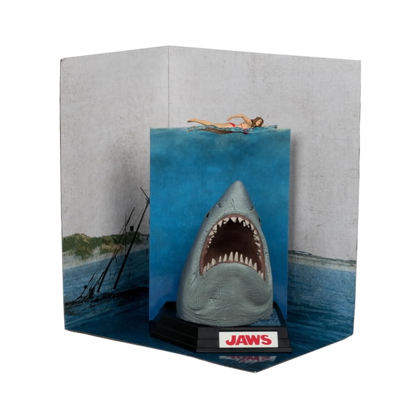 McFarlane Toys - Figura Posada de Tiburón (50º Aniversario) de 15 cm
