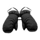 thumbnail image 3 of Manoplas de plumón, manoplas de nieve de invierno para hombres y mujeres, guantes térmicos ligeros para clima frío, manoplas de esquí para ciclismo y , negro L, 3 of 5