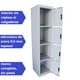 thumbnail image 4 of Locker Casillero Metalico 1 Cuerpo 4 Puertas, 4 of 7
