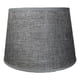 thumbnail image 1 of Pantalla Para Lampara Repuesto Pantalla Vestido E27 19x26cm gris, 1 of 3