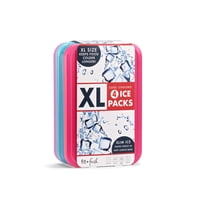 Ice Packs Fit & Fresh Cool Cool Coolers Xl Slim, Paquete De 4