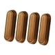 thumbnail image 5 of 4 piezas de metal plegable plegable ganchos de montaje de montaje entradas de gancho con tornillos resistentes ensamblaje sencillo multifuncional 90 degree Color bronce, 5 of 5
