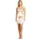 thumbnail image 1 of Vestido Mini Liso con Corte Ajustado, Abertura Lateral y Tirantes Finos., 1 of 5
