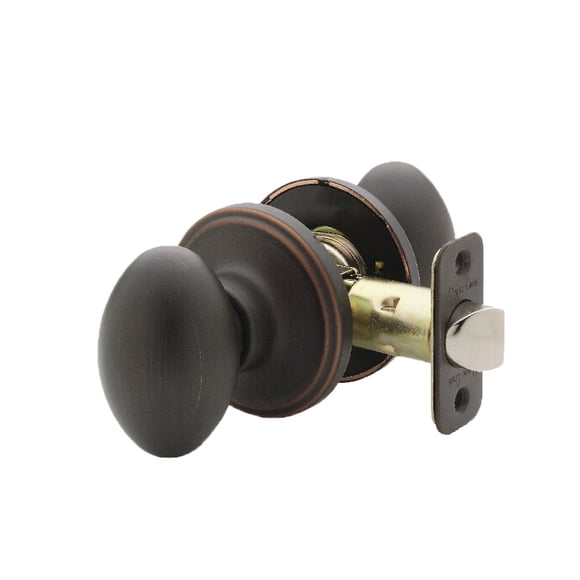 Pomo de puerta Copper Creek EK2020TB con función de paso de huevos, 1 paquete