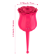 thumbnail image 1 of 1pc 7 Sucking Modes Rose Vibrator - Clit Toy and Vagina Massager for Adult Sex Toys, 1 of 5