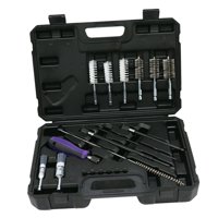 Magideal - Juego De Limpieza De Base De Inyector De Combustible, Juego De Limpieza De Inyector De Camión Multifunción, Resistente Al Desgaste, Juego De Limpieza