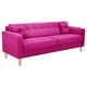 thumbnail image 2 of Sofa New Retro 3CG Felpa 05 Fucsia, 2 of 6