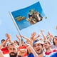 thumbnail image 4 of Vecinos Invasores Bandera impresa con temática, regalo perfecto para fanáticos, amigos y familiares, y adecuada para actividades al aire libre e interiores, decoraciones de fiesta. 90 cm × 150 cm., 4 of 6