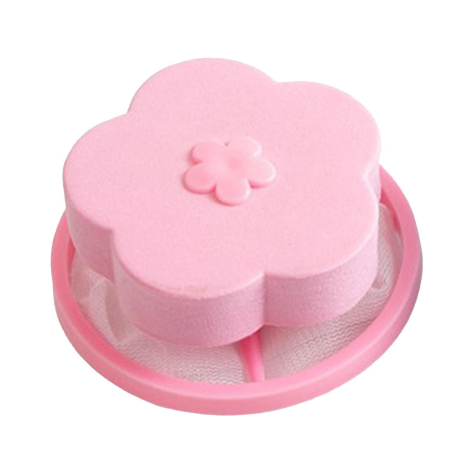 Magideal - Malla Filtrante De Pelo Flotante, Atrapasueños Flotante, Portátil Para Lavadora De Ropa, Recogedores De Pelo, Filtros De Pelo, Bolsa De Red Para Lavan Rosa