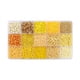 thumbnail image 1 of Fabricación De Pulseras De Cuentas De Vidrio Redondas De Colores Con Caja De Almacenamiento Para Manualidades De Bricolaje Amarillo, 1 of 1