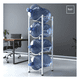 thumbnail image 1 of Estante Organizador Rack 4 Botellones Bidones Agua 20lts Blanco, 1 of 8