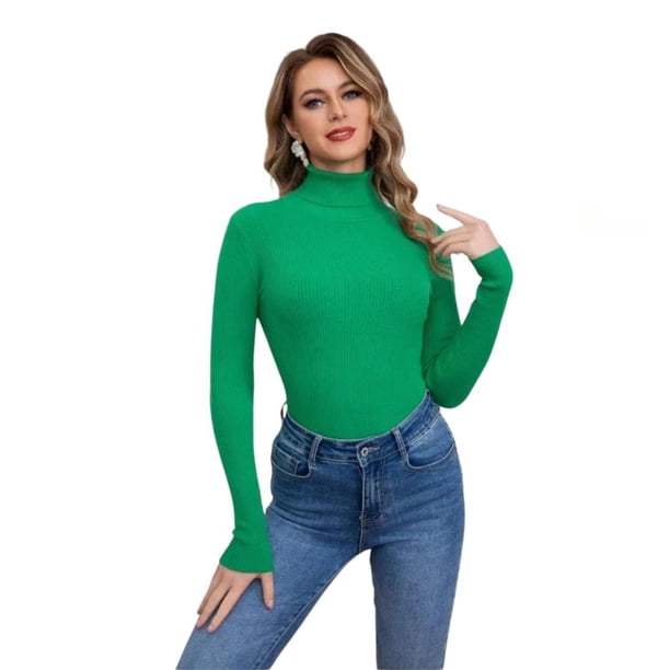 Sweater Mujer Otoño Invierno Beatle Doble. Colores 6005