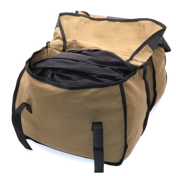 Universal Motorbike Saddle Bag Motorcycle Canvas Waterproof Panniers Box Side Tools Bag Pouch For Honda Shadow 750 Suzuki DR650 Harley Sportster