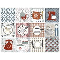 Dekofix - Azulejo Autoadhesivo Decorativo 15X15 Kitchen