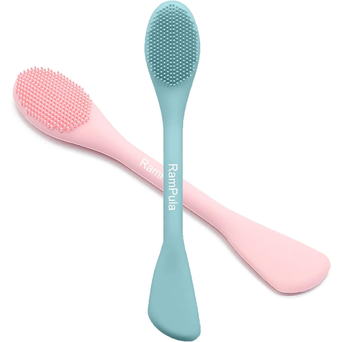 Cepillo Facial Rampula 2en1 Silicona Doble Punta