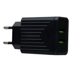 Genérico - Set 2 Cargador Adaptador X2 Usb Thunder Carga Rapida Lau