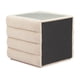 thumbnail image 5 of Buró Soffice Beige, estilo moderno, cubierta de vidrio templado, 5 of 9