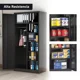 thumbnail image 3 of Armario Metalico dos puertas c/repisa y barra de colgar - Linea Black SA-TC-S002, 3 of 3