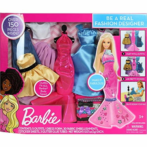 Kit de diseñadora de moda Barbie Sé una diseñadora de moda Tara Toys