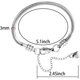 thumbnail image 2 of Pulsera KunBead cadena serpiente ajustable acero 15 cm, 2 of 3