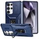 thumbnail image 1 of Funda Armada para Samsung Galaxy S25 Ultra con Tapa Deslizante y Soporte Magnético Giratorio Azul, 1 of 5
