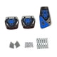 thumbnail image 2 of Juego De Almohadillas Para Pedales De Coche, Decoración Interior De Coche, Repuesto Antideslizante Para SUV, Cambio Manual Azul, 2 of 5