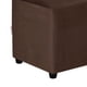 thumbnail image 4 of Banqueta Cali 3c Felpa 30 Chocolate, 4 of 5