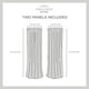 thumbnail image 4 of Par De Paneles De Cortinas Loha Linen Color Blanco Invernal, 4 of 6