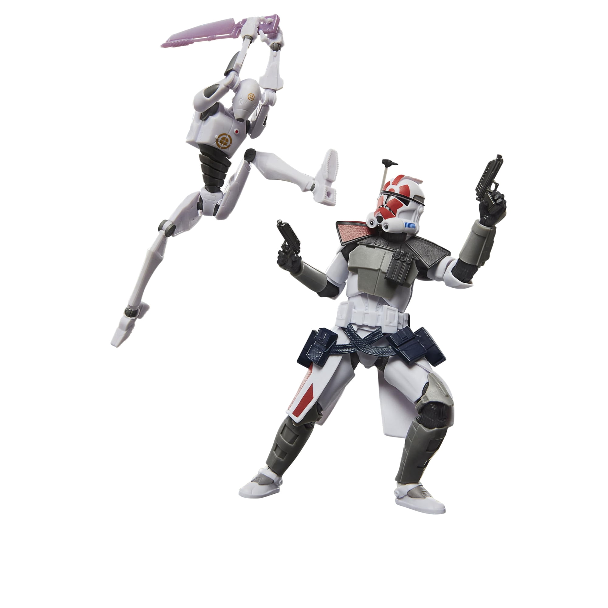 Figuras De Acción Star Wars Arc Trooper Y Commando Droid De 15 Cm