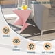 thumbnail image 2 of Mesa auxiliar LeisureMod moderna con detalles en rosa para dormitorio y sala de estar, 2 of 9