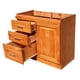 thumbnail image 2 of Mueble De Cocina Base De Lavaplatos Sin Fuenton 1000 Mm Estructura Aglomerado 18 Mm Frente De Madera, secador izquierdo, 2 of 5