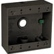 thumbnail image 1 of Caja Hubbell resistente a la intemperie de 2 elementos con tres 3/4 pulgadas Enchufes, 1 of 7