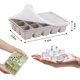 thumbnail image 4 of Bandejas para cubitos de hielo PET Hous, juego de 4 con tapa, libre de BPA, 4 of 6