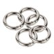 thumbnail image 4 of 5 Piezas Anillos De Resorte Bolsos De Metal Llaveros Mosquetón Redondo Clips Broches 19 Mm, 4 of 5