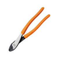 Ioensy - Alicates Para Electricistas Con Agarre Cómodo, Herramienta De Corte Y Crimpado De Cables, Color Naranja