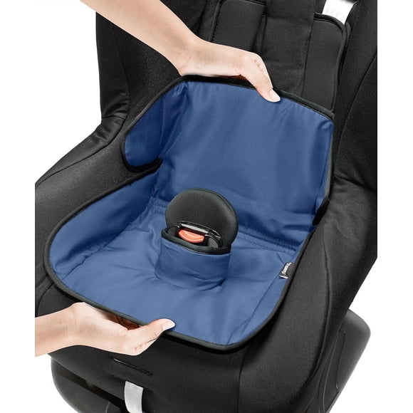 Almohadillas para asiento de auto Lynmark impermeables, suaves, azul marino